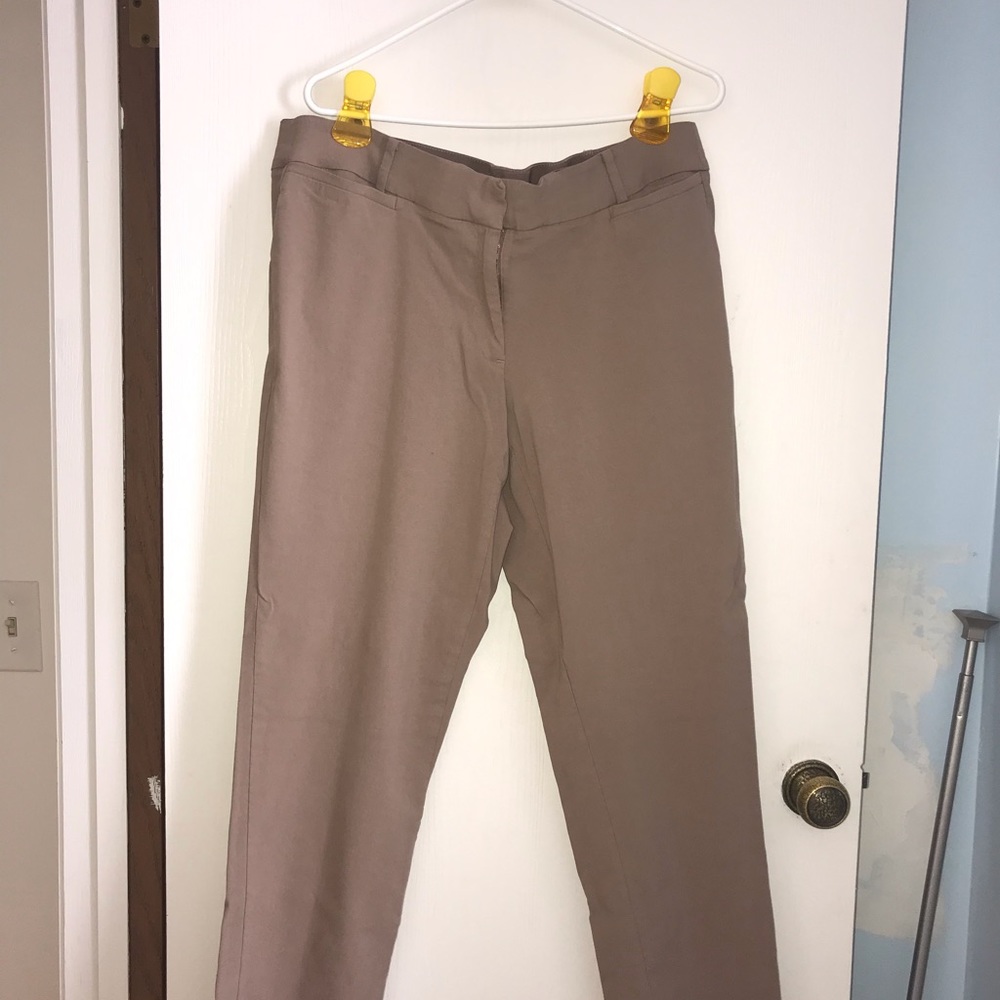 Ladies tan dress slacks